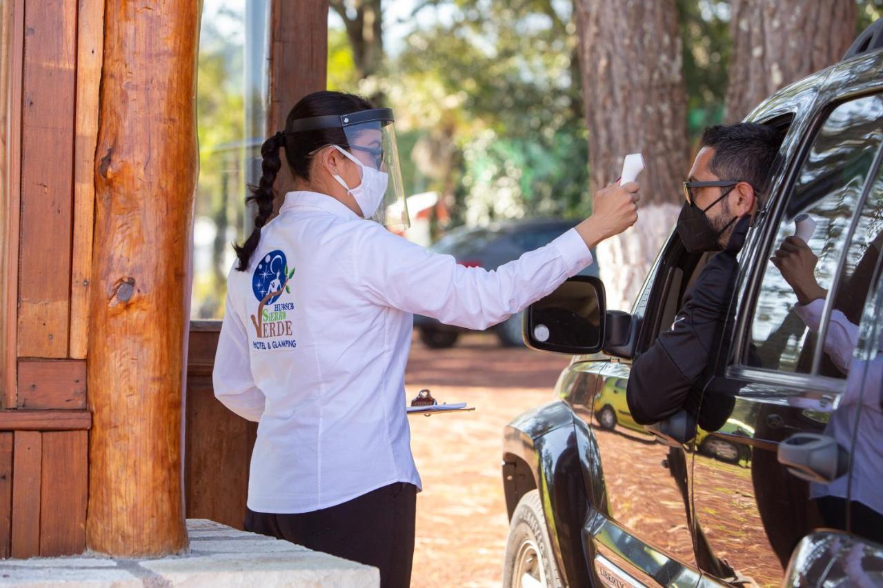 Hotel & Glamping Huasca Sierra Verde ウアスカ・デ・オカンポ エクステリア 写真