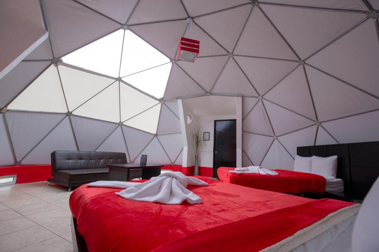 Hotel & Glamping Huasca Sierra Verde ウアスカ・デ・オカンポ エクステリア 写真